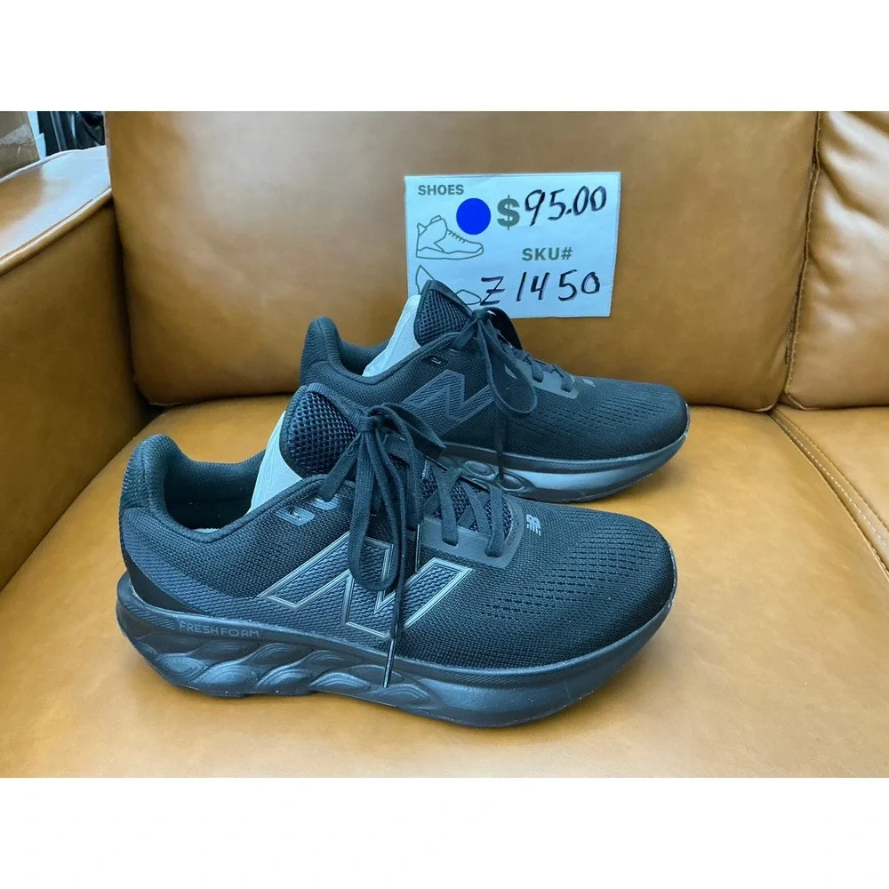 New Balance Fresh Foam 520 v9 Womens 8 Black Excellent Running Shoes W520LT9